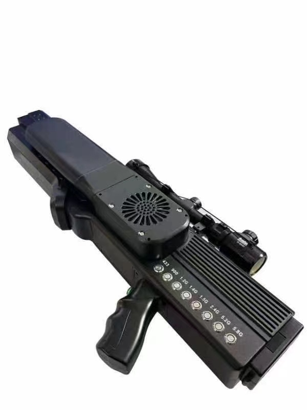  鄂托克手持便携式枪型低空防御反制八通道